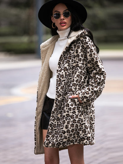Leopard Big Coat