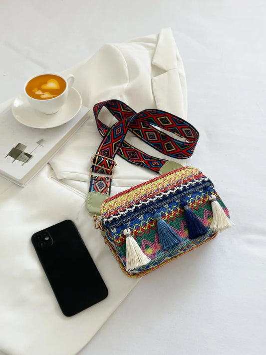 Boho Tassle Bag