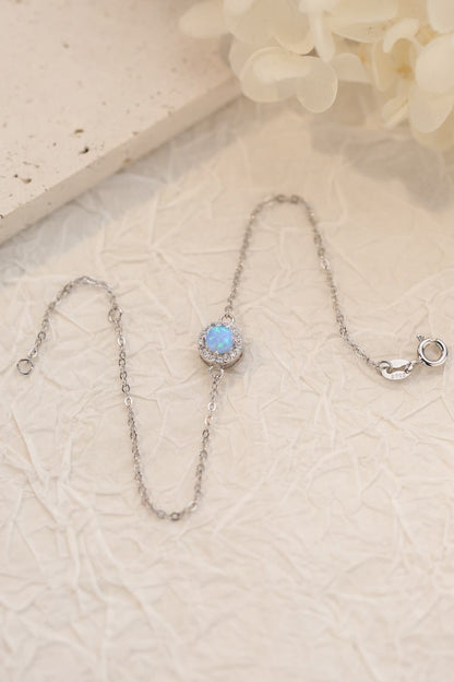 "Love You Too Much" Opal Bracelet