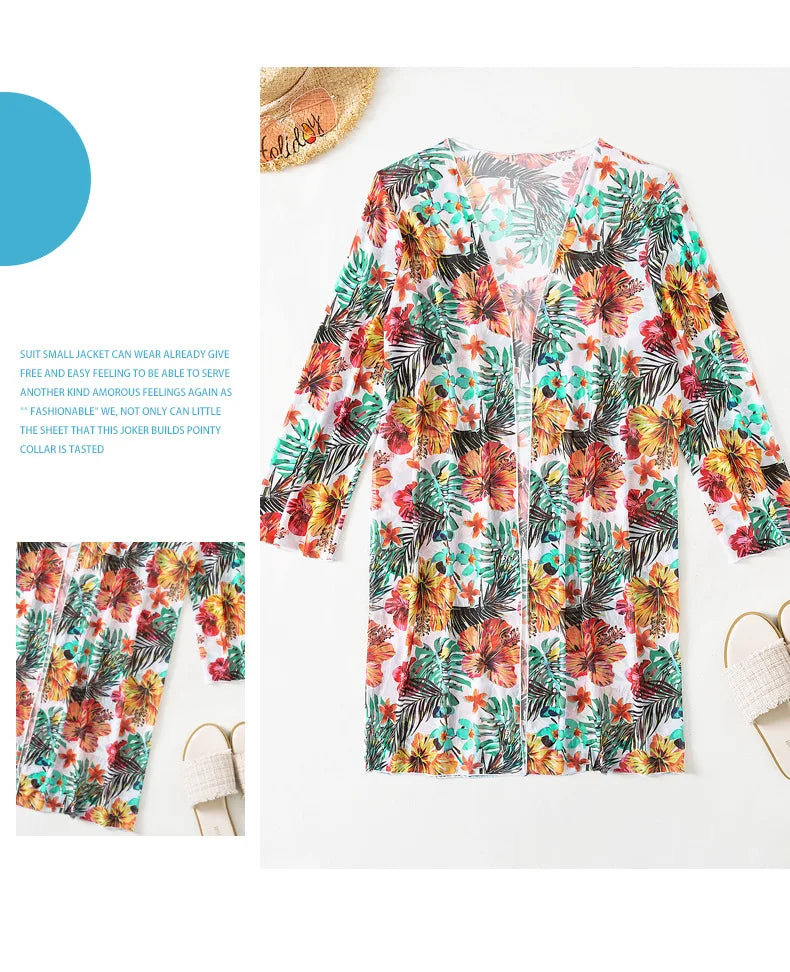 3 Piece Bohemian Kini Set White