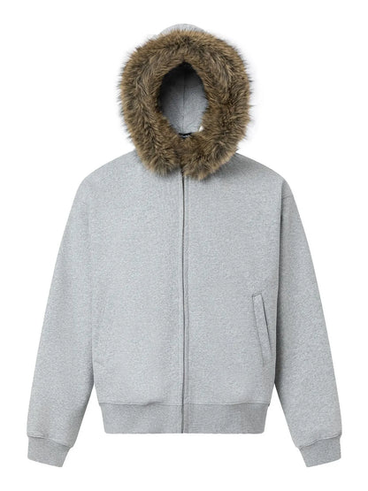 Fur Trim Coat