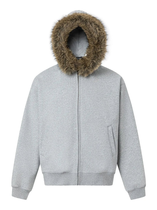 Fur Trim Coat