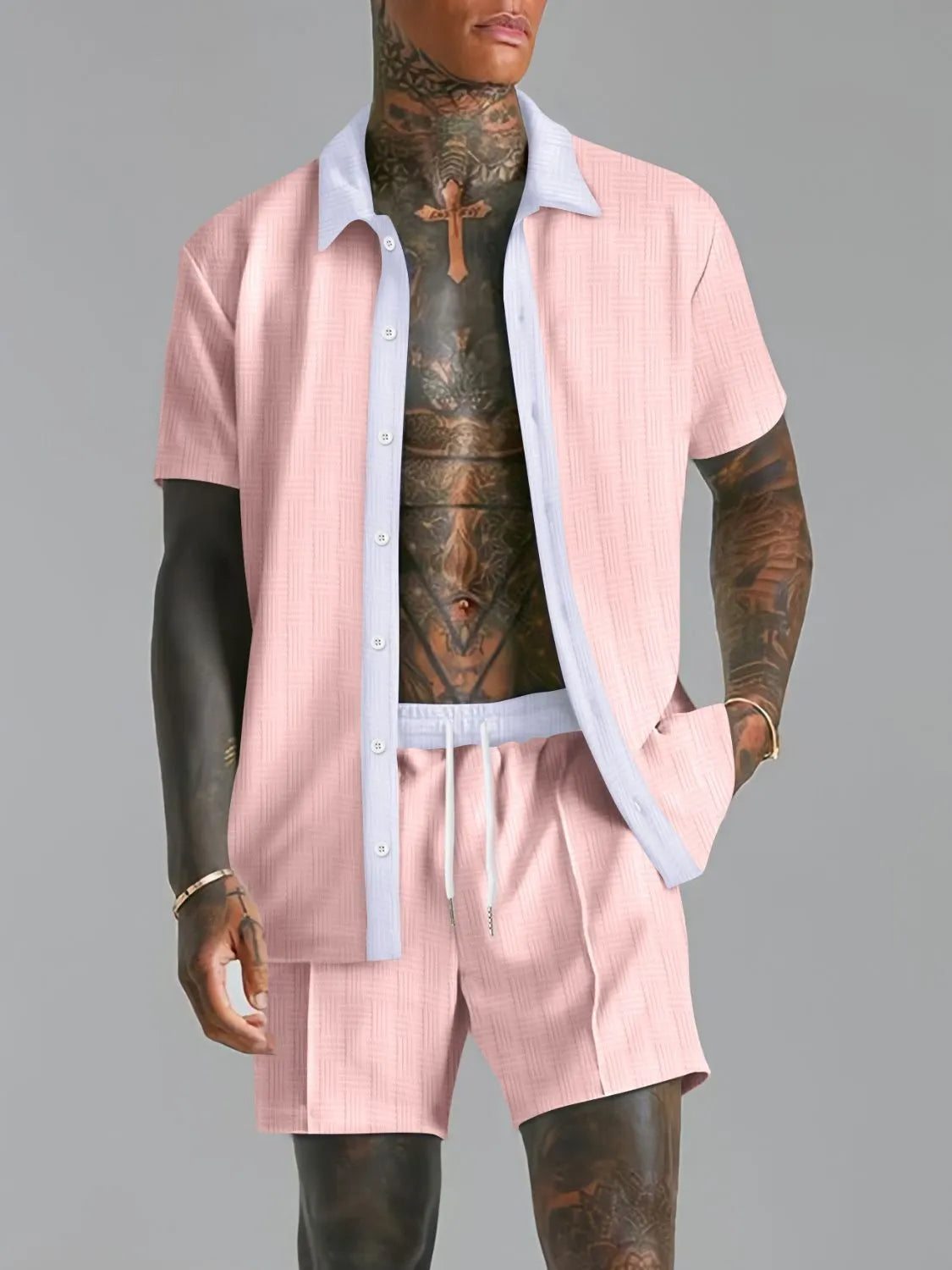 Collared Summer Set