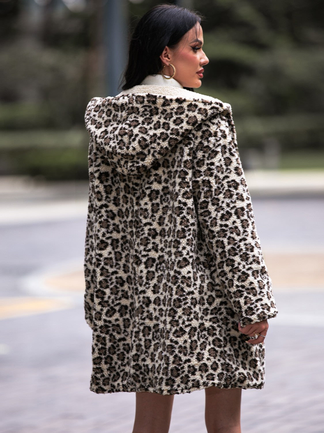 Leopard Big Coat