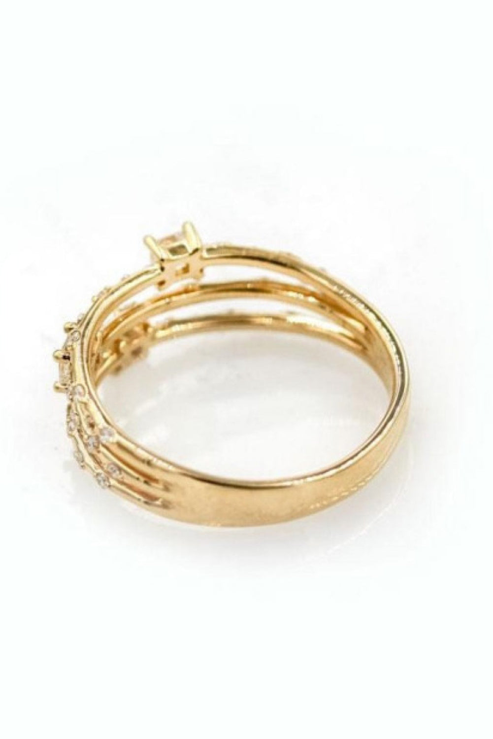 Starry Gold-Plated Ring