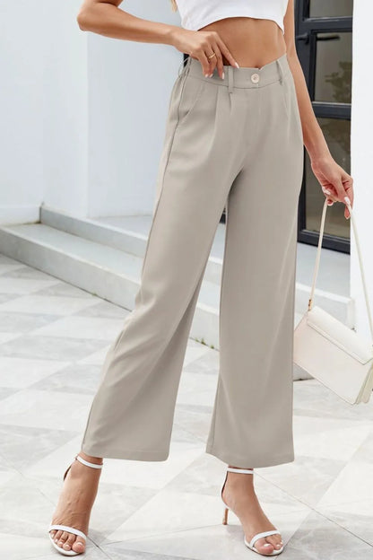 High Waisted Smart Pants