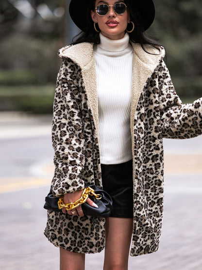 Leopard Big Coat