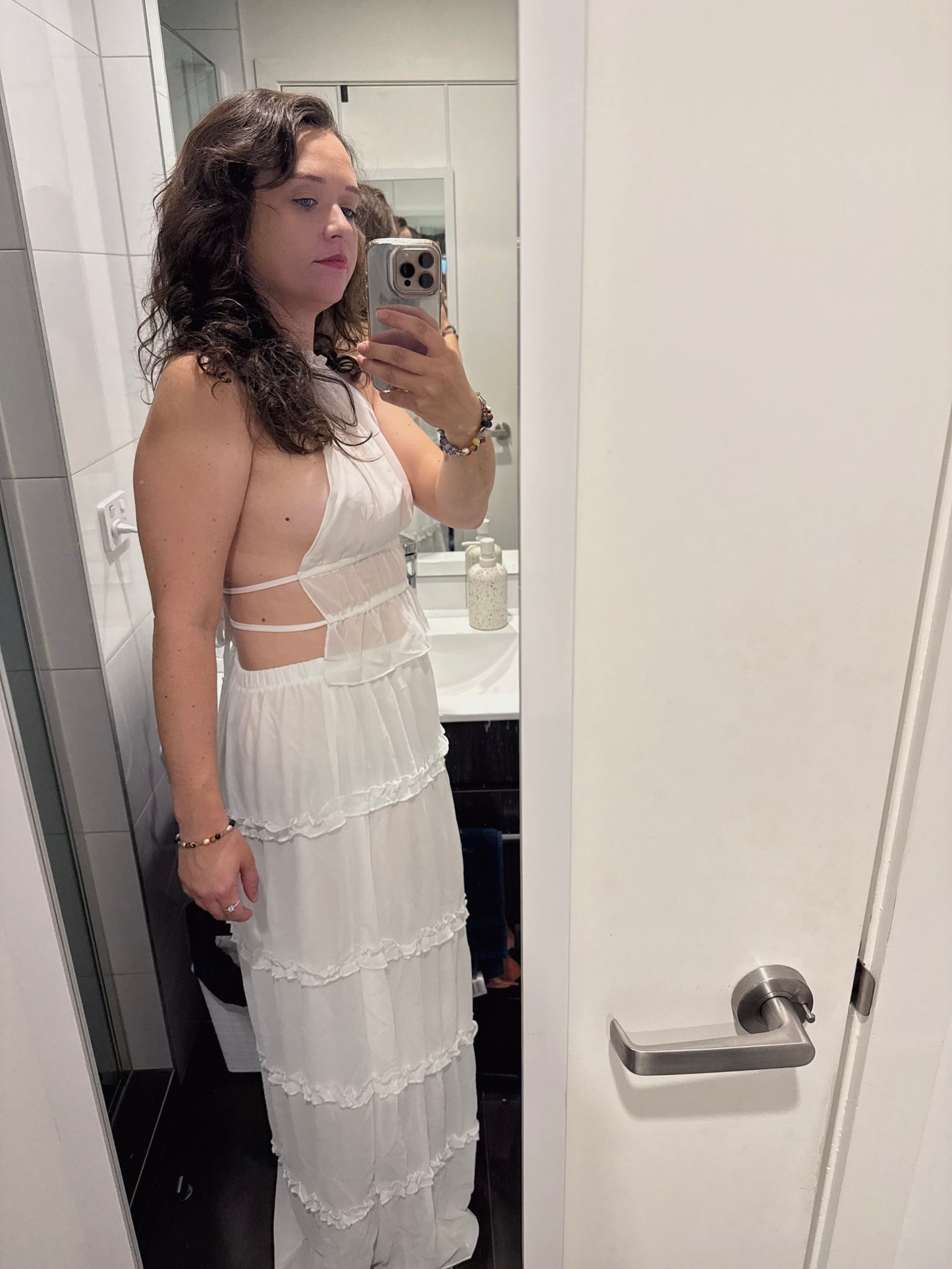 Halter Crop and Maxi Skirt Set