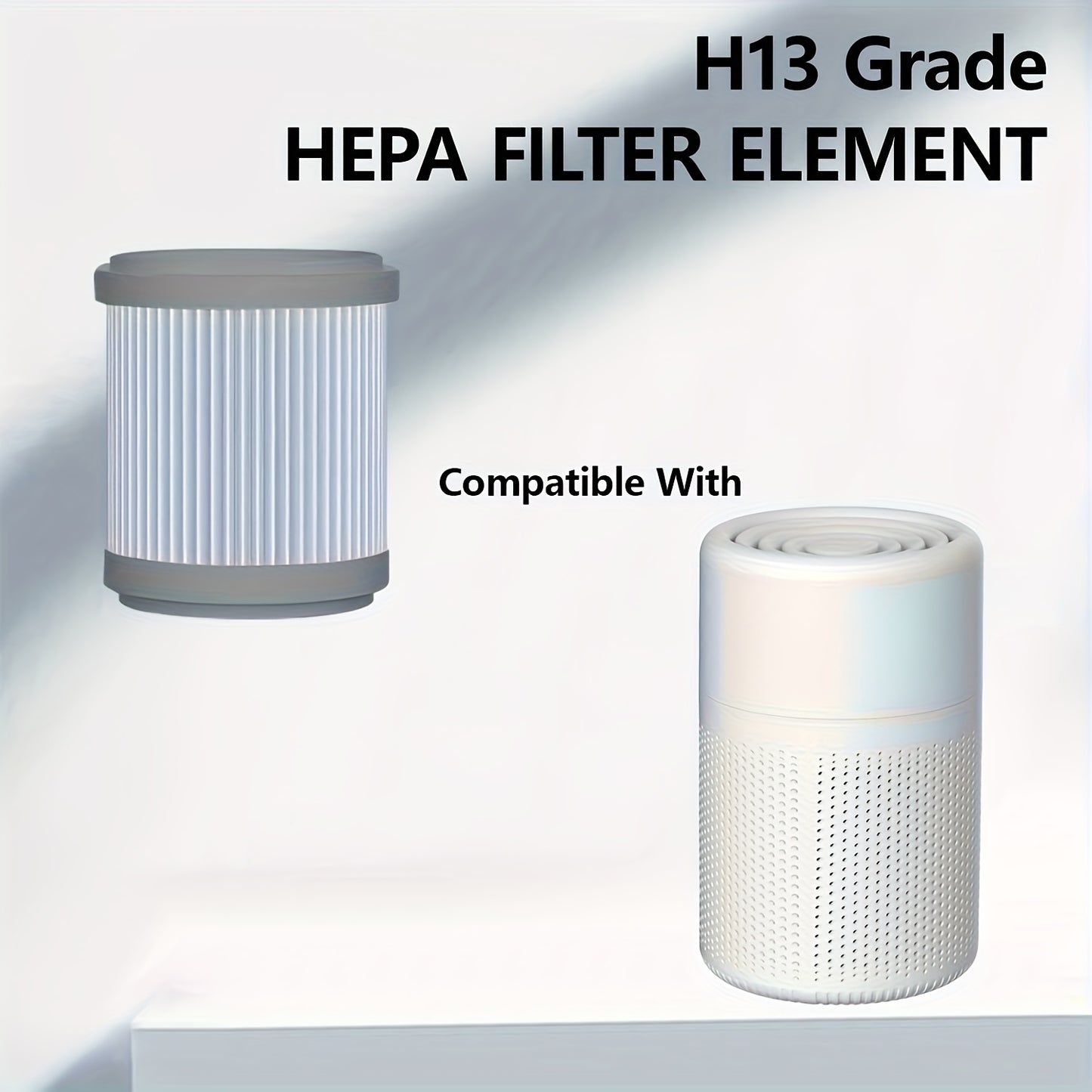 1pc/2pcs EJ-JHQ01 Compatible H13 Grade HEPA Filter Replacement