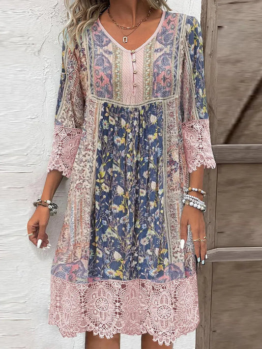 Lace Boho Dress
