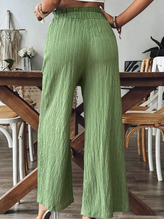 Textured Boho Pants