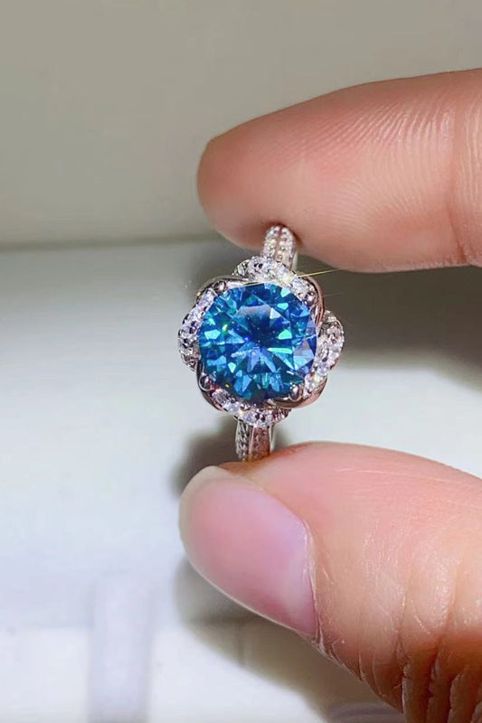 Special Moissanite Silver Ring