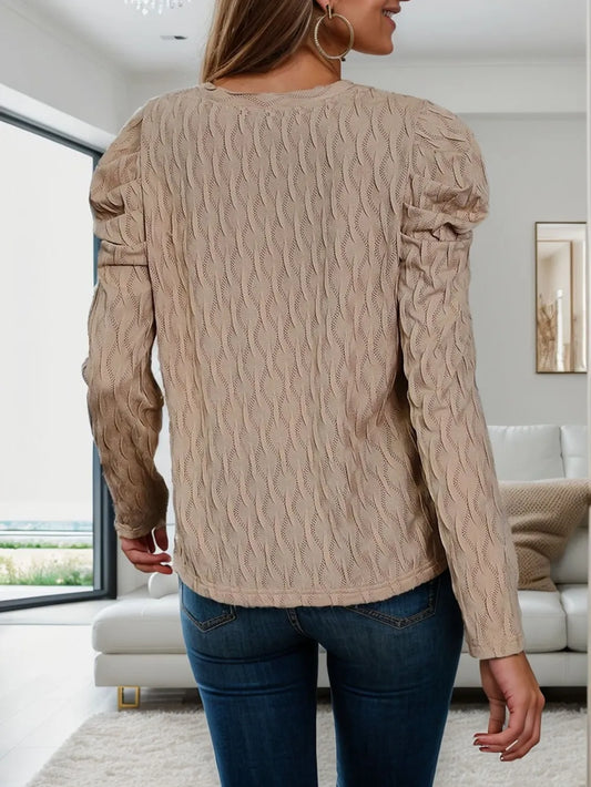 Puff-Sleeve Top