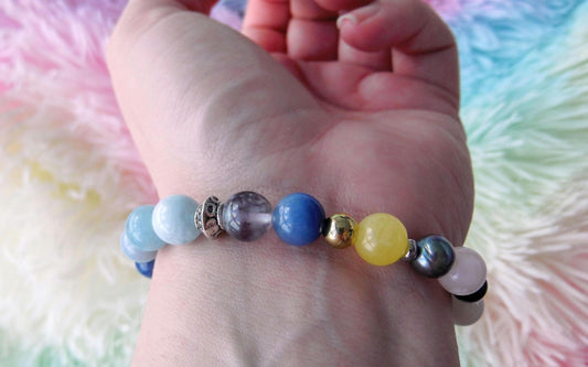 Cute for Calm and Happiness Crystal Bracelet