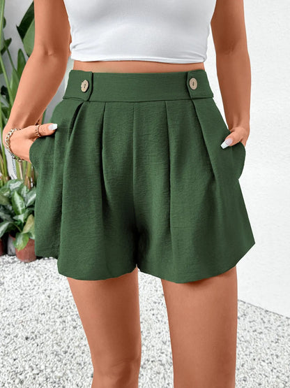 Pleated Formal Shorts