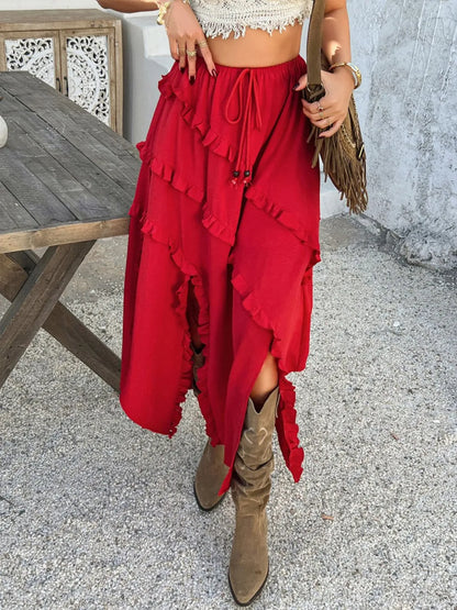 Divine Ruffle Skirt