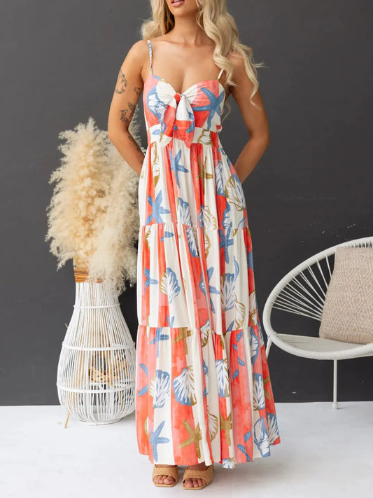 Spaghetti Strap Dress with Pockets!