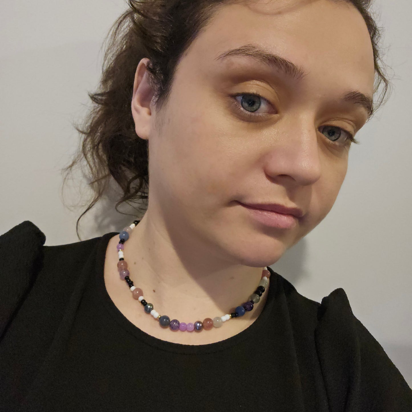 Beautiful & Mysterious Crystal Bead Necklace