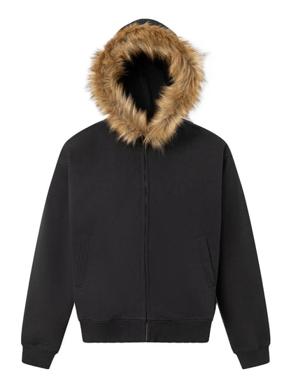 Fur Trim Coat