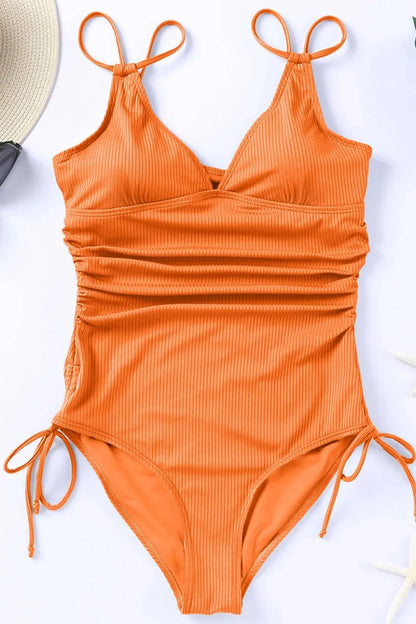 Plunge Orange One Piece
