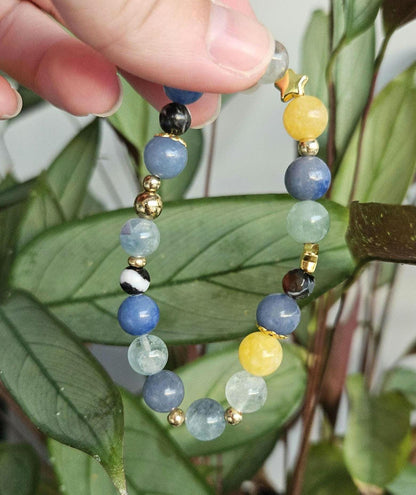 Clo Boho Beachy Crystal Bracelet