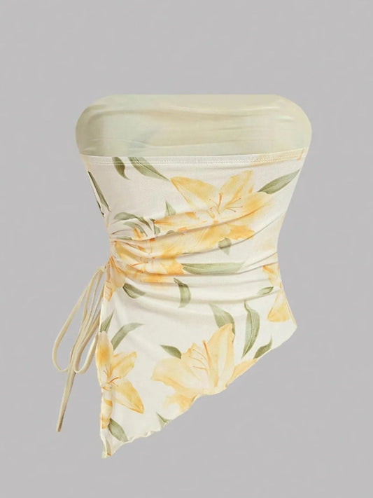 Floral Tube Top
