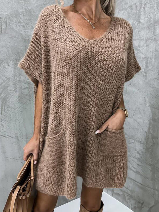 Sweater Dress with Pockets!