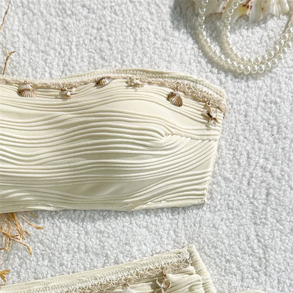 Bandeau Luxe Kini Beige