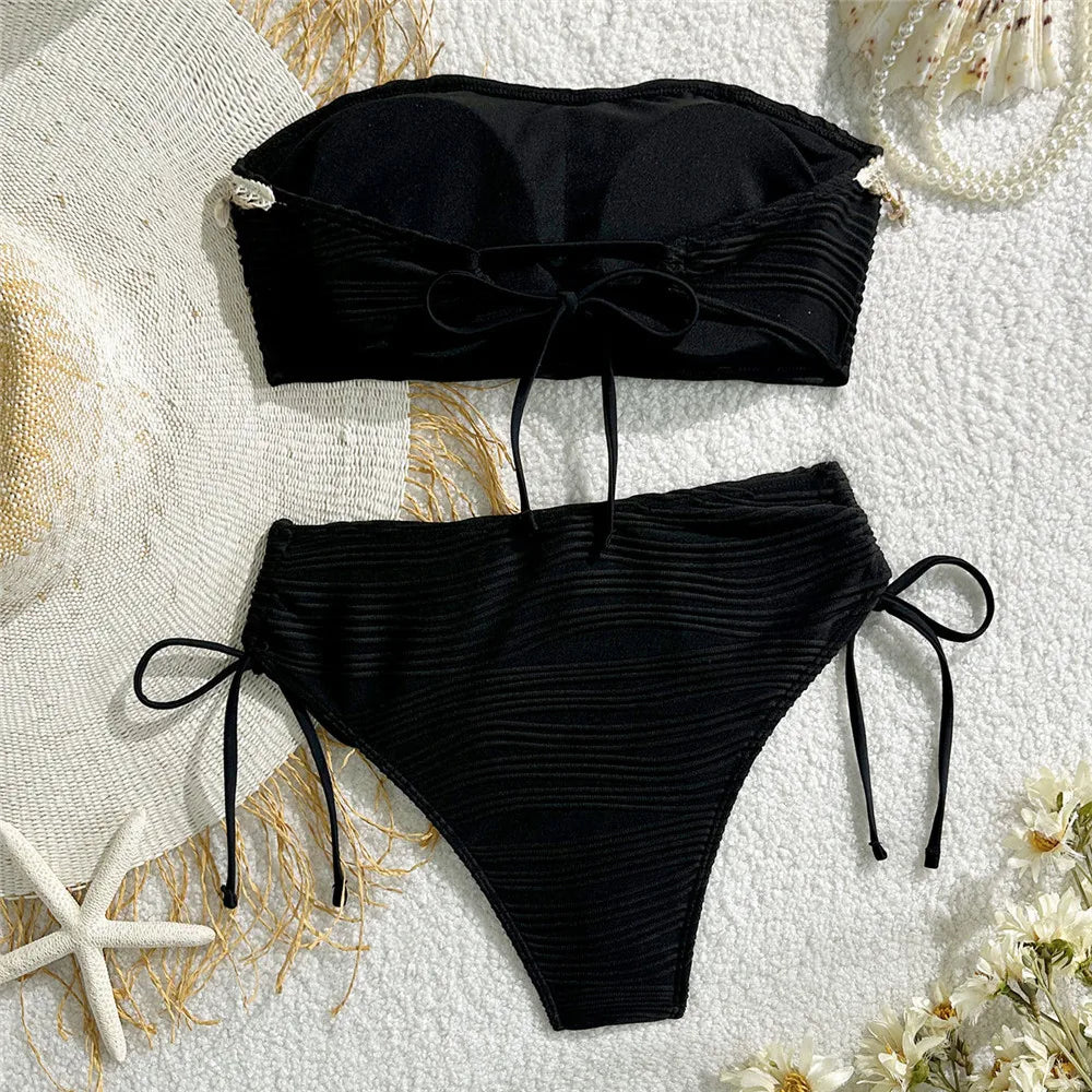 Bandeau Luxe Kini Black