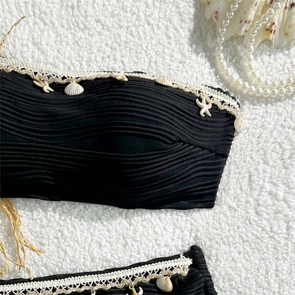 Bandeau Luxe Kini Black