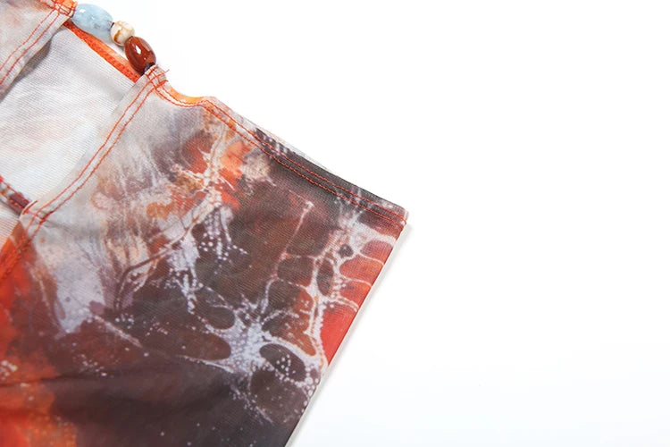 Beautiful Boho-Style Beach Bikini Set Boho Style