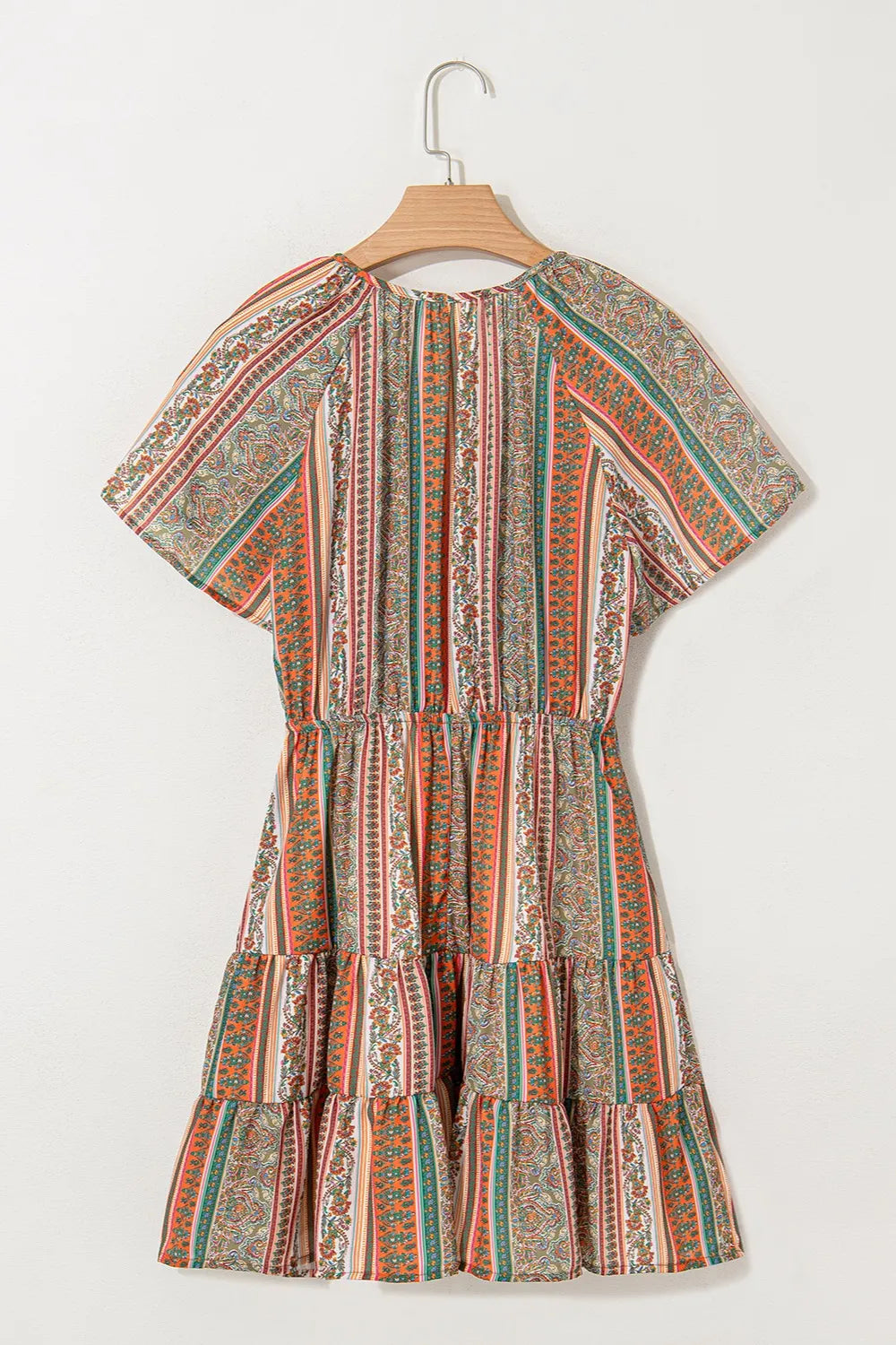 Bohemian Tiered Dress Floral