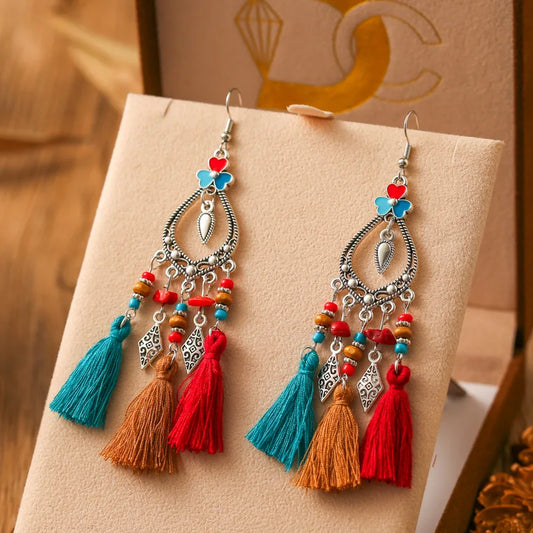 Boho Earrings Multicolor