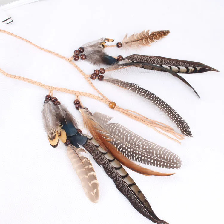 Boho Feather Headbands! Bird Feathers