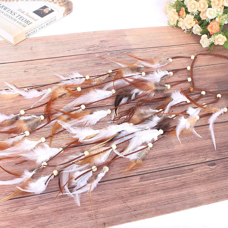 Boho Feather Headbands! Little Feathers