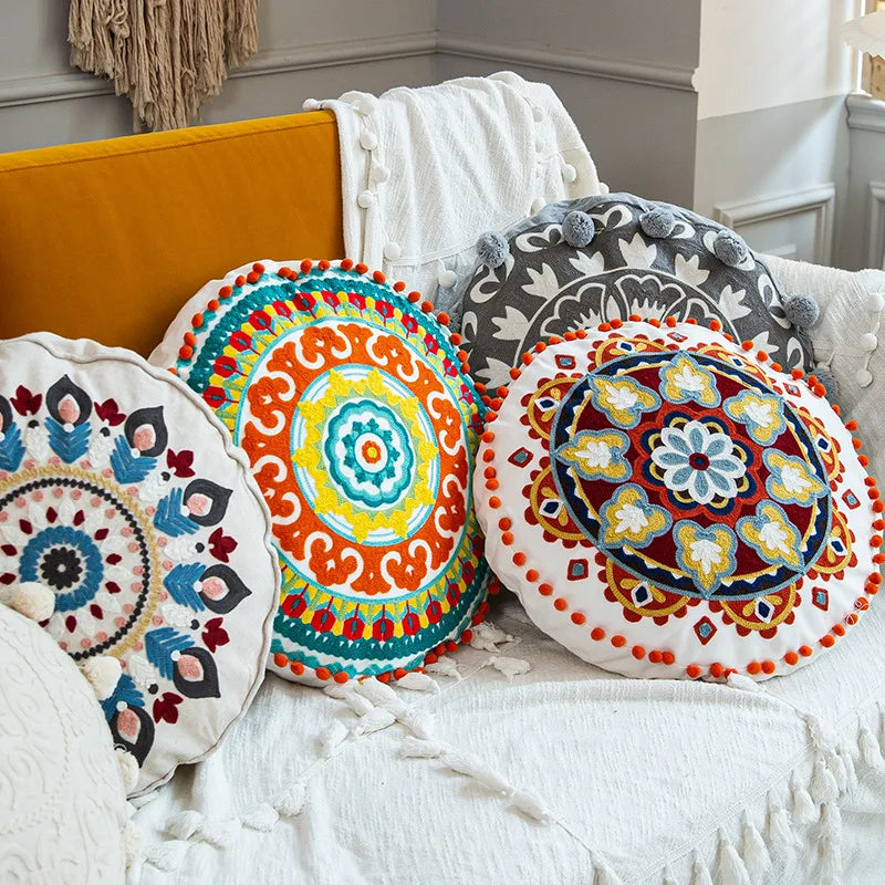Boho Style Moroccan Cushion