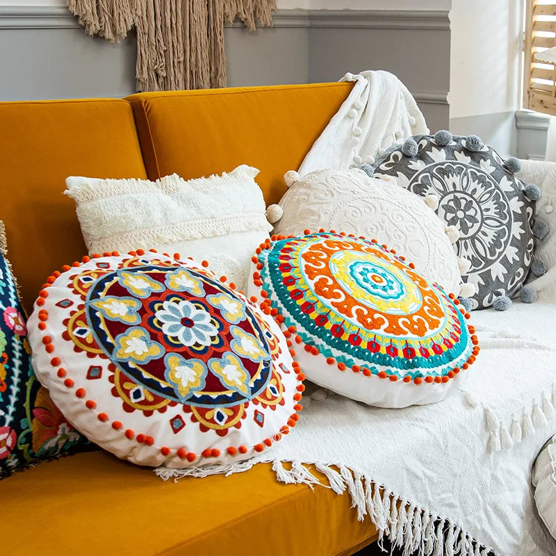 Boho Style Moroccan Cushion