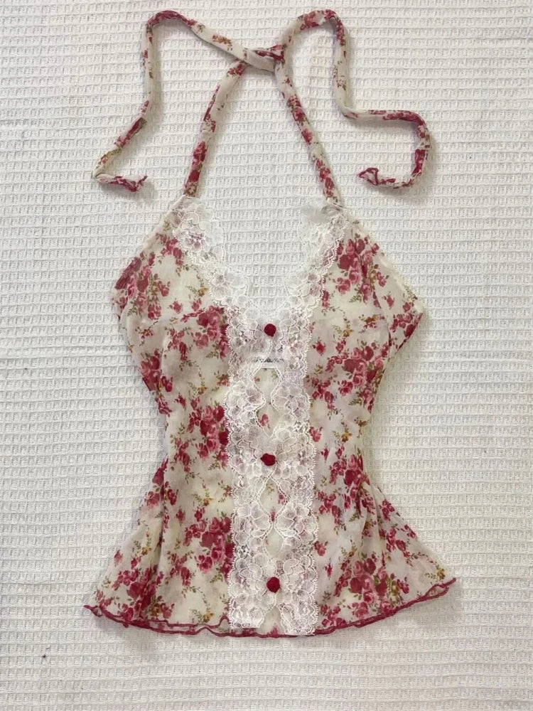 Butterfly Rose Top Lace