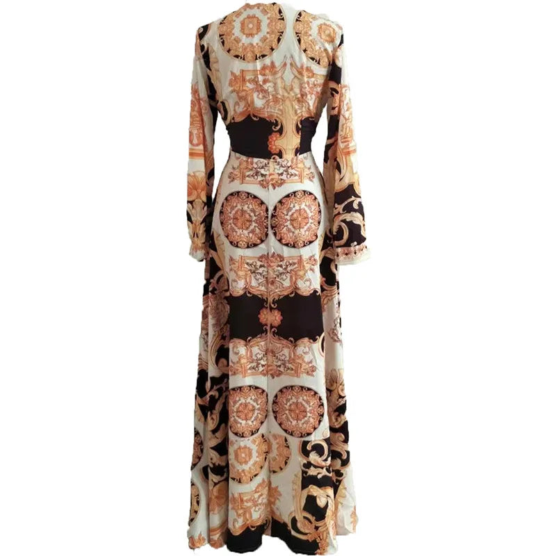 Classy Boho Dress Beige