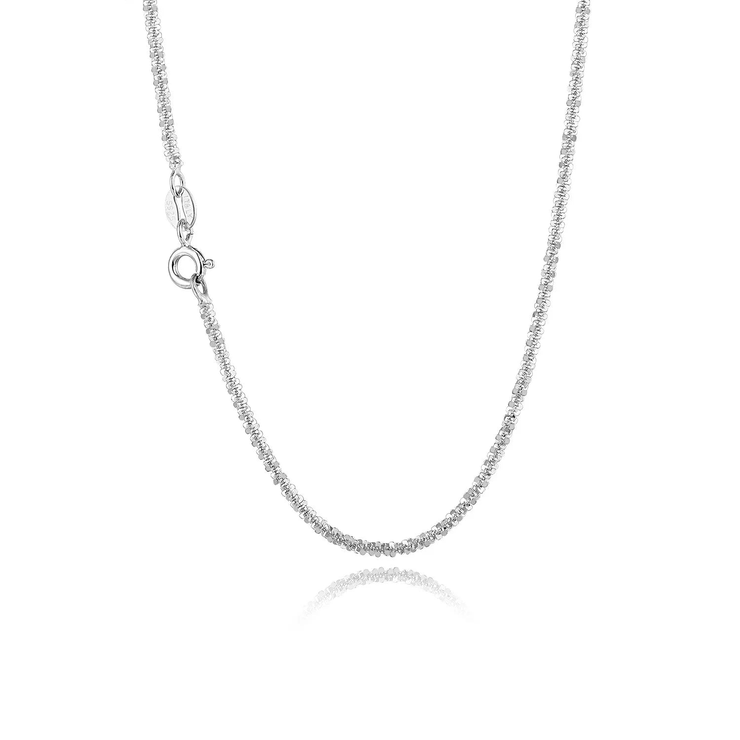 Clavicle Necklace Silvery