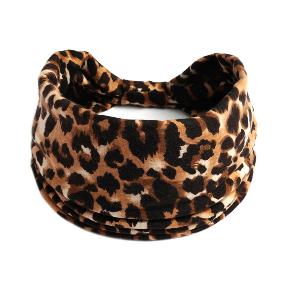 Cool Boho Headband Leopard