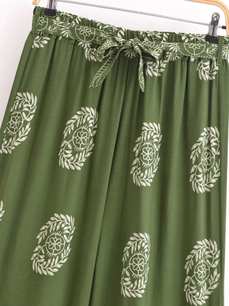 Cool Boho Hippy Pants Green