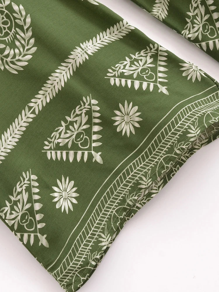 Cool Boho Hippy Pants Green