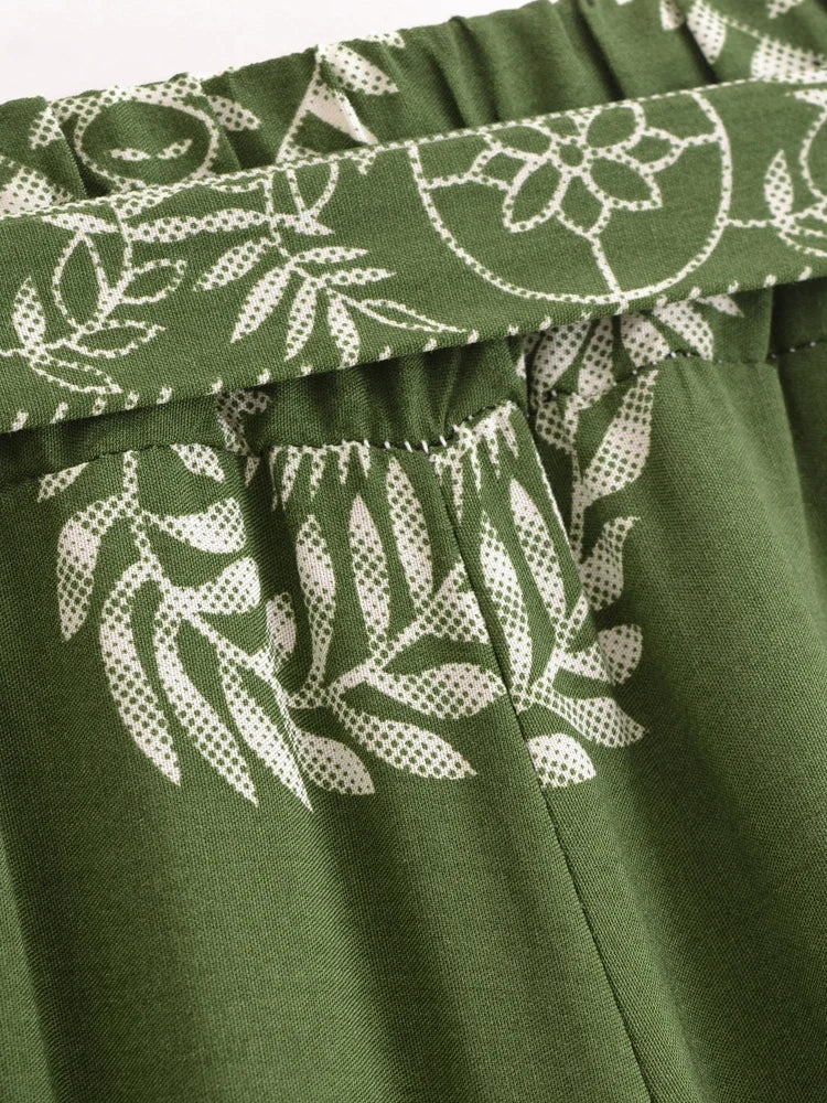 Cool Boho Hippy Pants Green