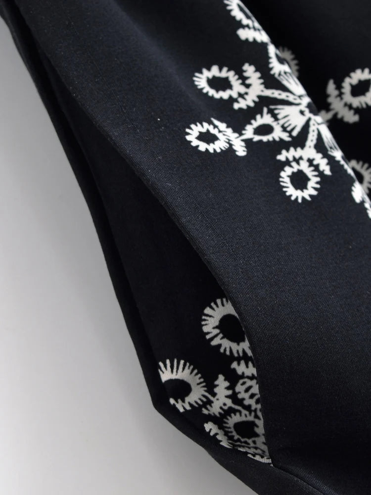 Cool Boho Hippy Pants Black