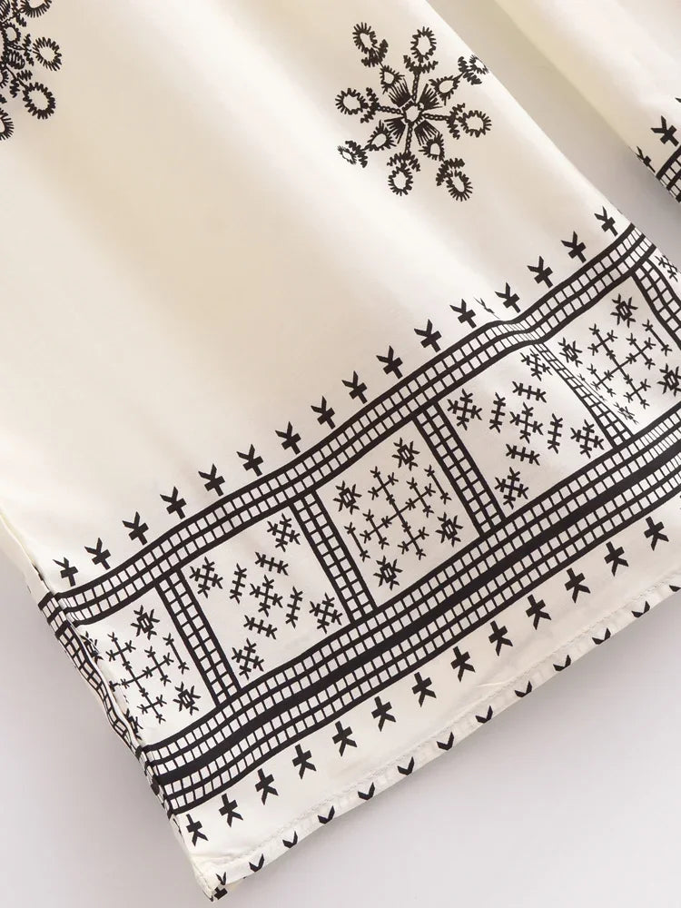 Cool Boho Hippy Pants White