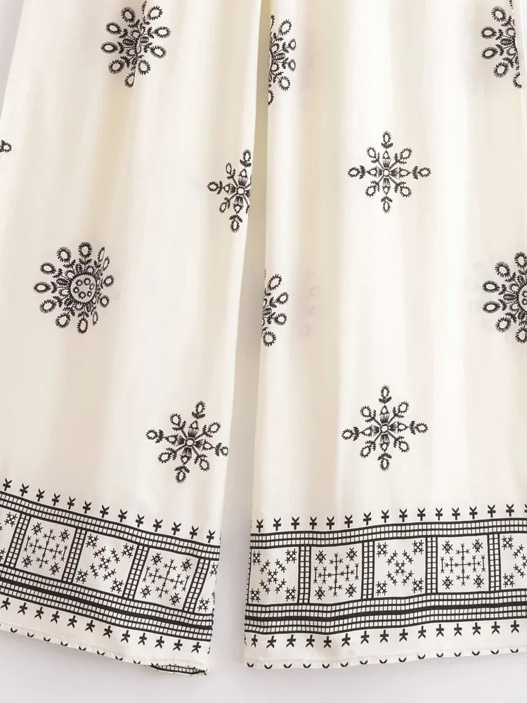 Cool Boho Hippy Pants White