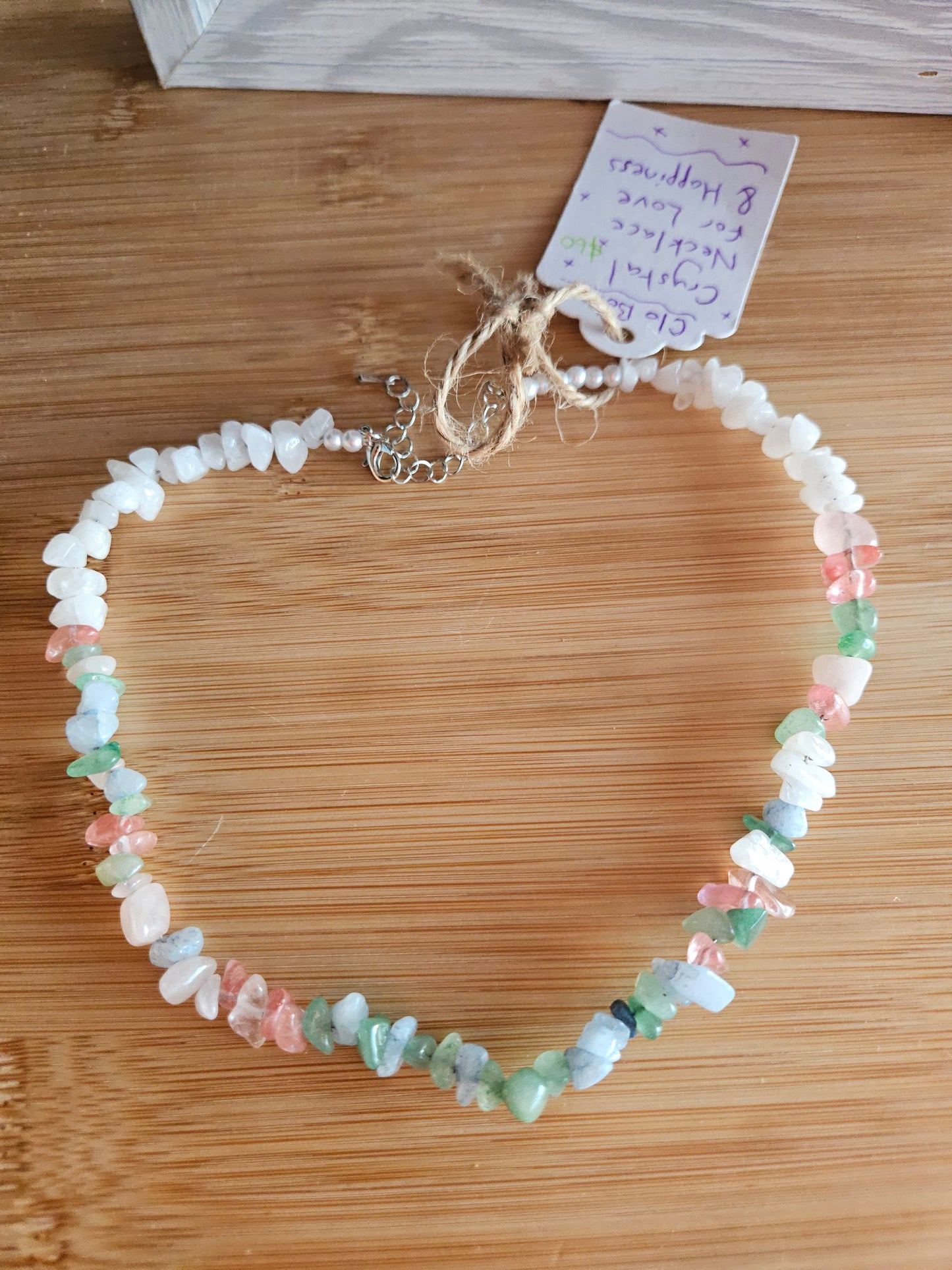 Crystal Necklace for Love & Happiness!