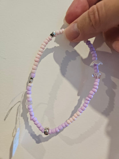 Crystal Bead Anklets