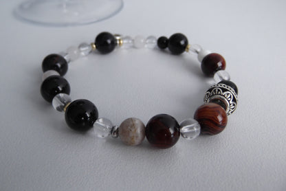 Stability and Strength Crystal Bracelet